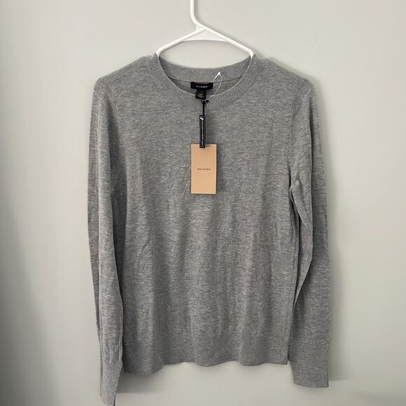NWT Halogen crew neck sweater. Gray. Size Small - Picture 1 of 7